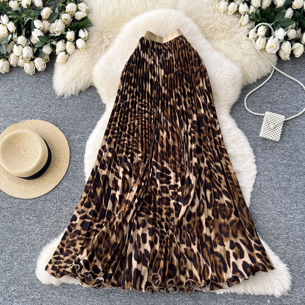 Estampado de leopardo amarillo
