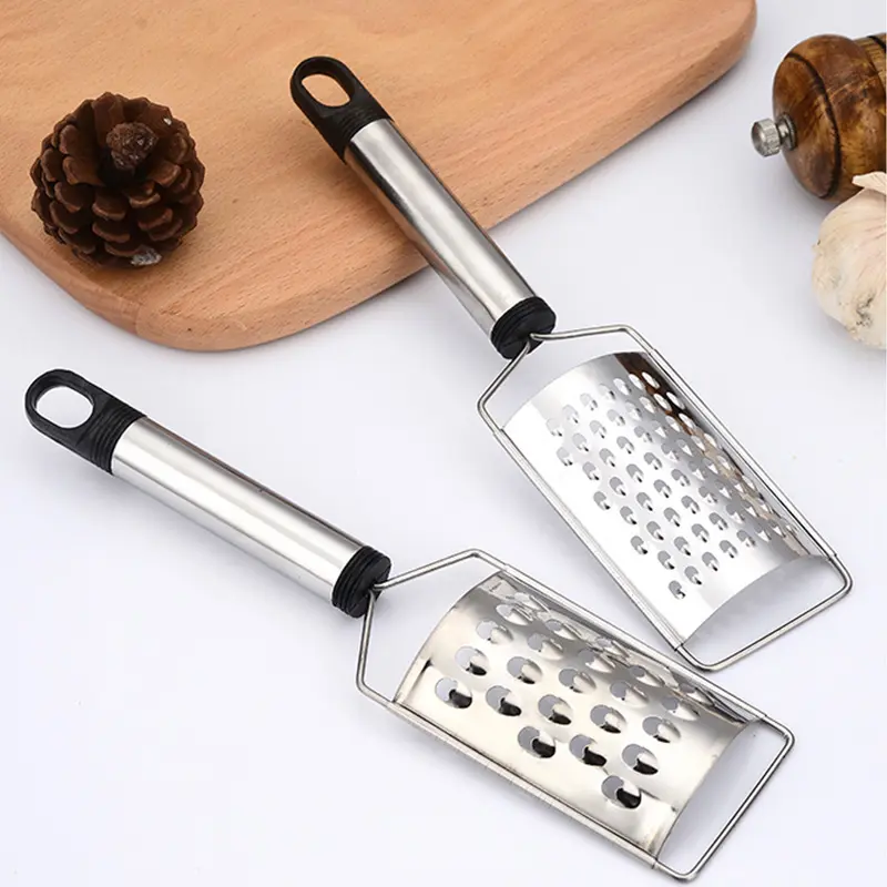 Wholesale Manual Vegetables Grater Stainless Steel With Channel Knife And Hanging Loop Fruit Ginger Kitchen Tool