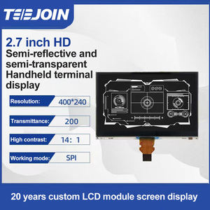 <strong>2.7</strong> Inch 400*240 Monochrome <strong>Lcd</strong> <strong>Display</strong> Is Semi-Reflective And Semi-Transparent For Handheld Terminals Module <strong>Display</strong> Factory - Product Image 2
