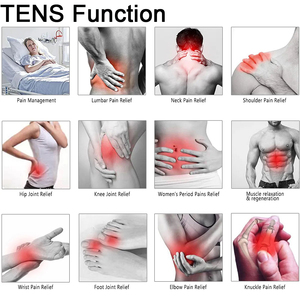 Fisioterapi elektroterapi Tens multifungsi untuk Fibromyalgia pereda nyeri leher & pemijat bahu - Product Image 2