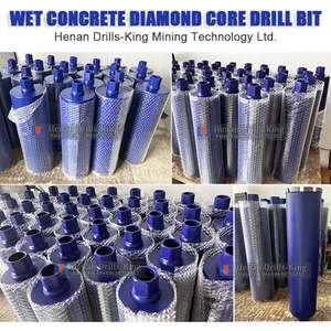 Nuevas brocas de núcleo de diamante húmedo para broca de núcleo de hormigón armado con segmentos soldados con láser, vida útil más larga y rápida - Product Image 6