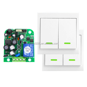 Uzaktan kumanda sopa olacak 86F-2 220V tek kanallı uzaktan kumanda anahtarı akıllı ev için 433mhz uzaktan kumanda alıcısı - Product Image 5