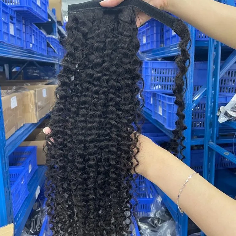 As extensões do cabelo de Humain da pena da trama do gênio de Perruque, cabelo natural remenda produtos para mulheres negras, cabelo cru de Cheveux