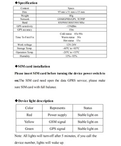 厂家批发全球定位系统跟踪器通用2g网络网站Ios安卓手机手机应用实时跟踪全球全球定位系统跟踪 - Product Image 4