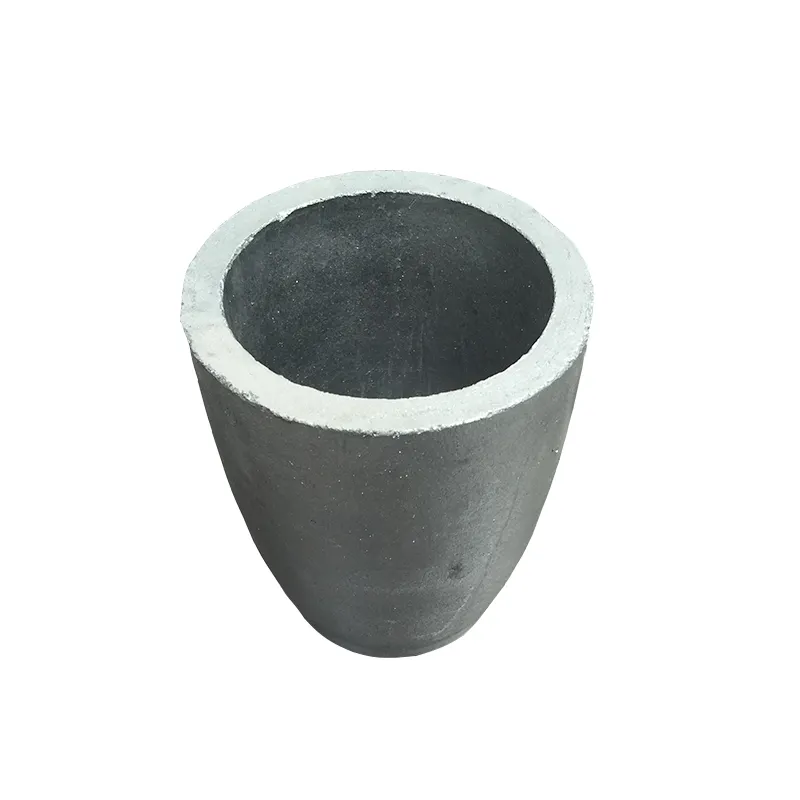 Sic Silicon clay 100kg 8kg graphite carbon crucible in stock on sale