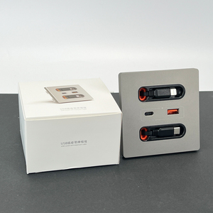 多功能20W PD Type-C壁式插座智能通用快速充电扩展插座，带手机用USB PD20W Type-C端口 - Product Image 3