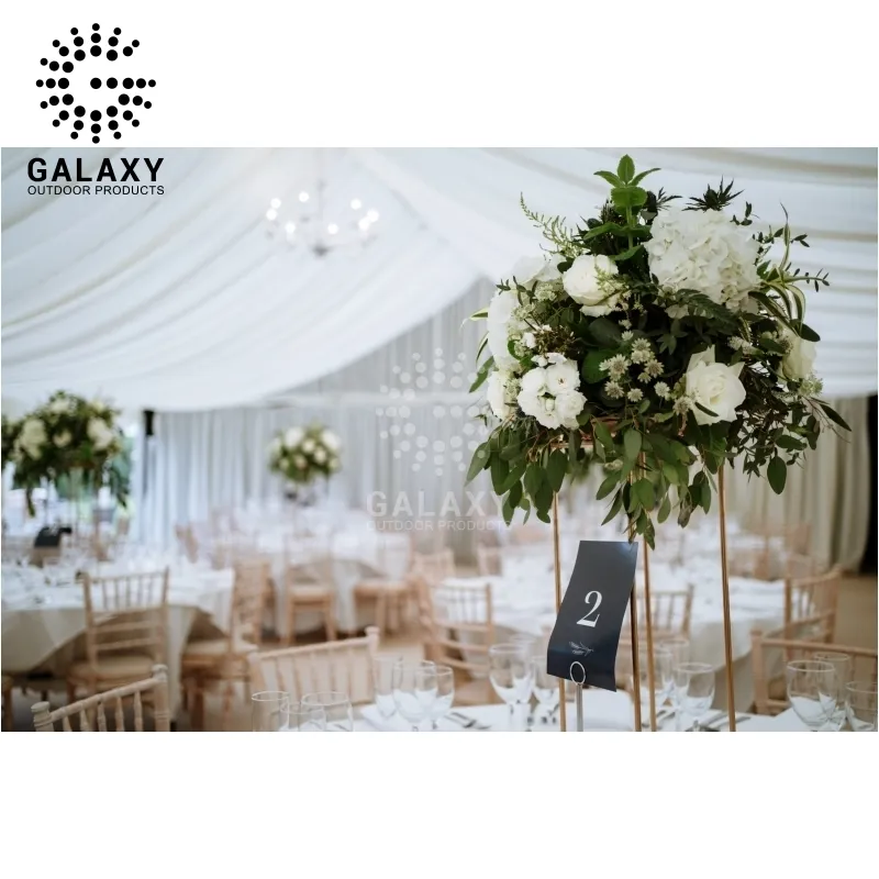 Galaxy thiết kế mới marquee sang trọng đục lỗ nhỏ vườn thủy tinh Lều đám cưới 6M cho thuê tổ chức sự kiện