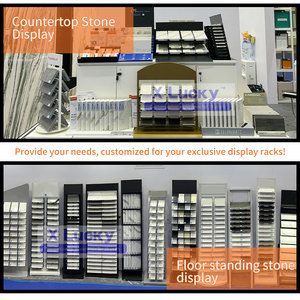 Factory Exhibition Wooden <strong>Display</strong> Racks for <strong>Table</strong> Top <strong>Counter</strong> Top Rotating <strong>Display</strong> Stand Plastic Countertop <strong>Display</strong> - Product Image 2