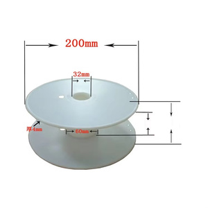 Hot Selling Cable Wire <strong>Plastic</strong> Spool Removable Cable Reels for Wire