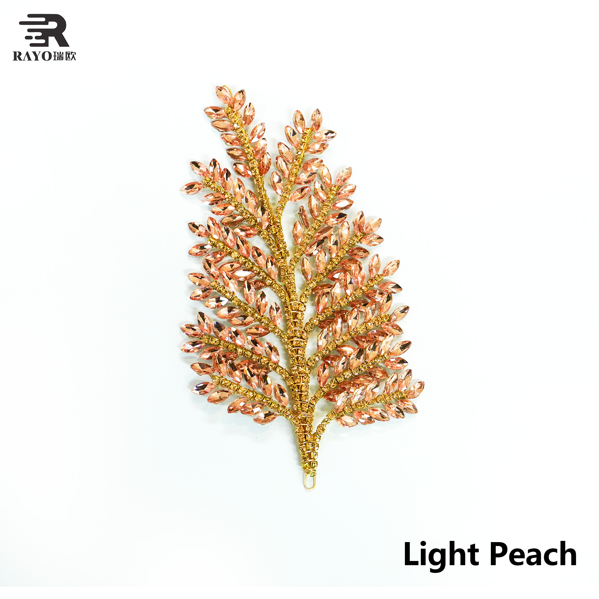 Gold base with Light peach