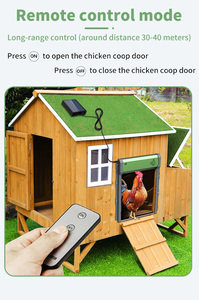 <span class=keywords><strong>Timer</strong></span> e sensore di luce Mix 4 modalità Anti-pizzico Design durevole porta di pollo automatica
