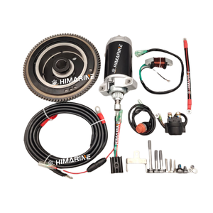 電動スタート変換キットヤマハParsun Hidea 40HP 2ストローク船外モーターボートエンジンE40X電動スターターキット - Product Image 1