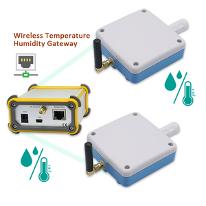Control de temperatura del refrigerador 2 juegos Sensores de humedad de temperatura inalámbricos industriales sensor inalámbrico G7 - Product Image 2