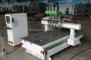 ATC herramienta de cambio 4 cabezas de enrutador cnc con cilindro neumático - Product Image 2