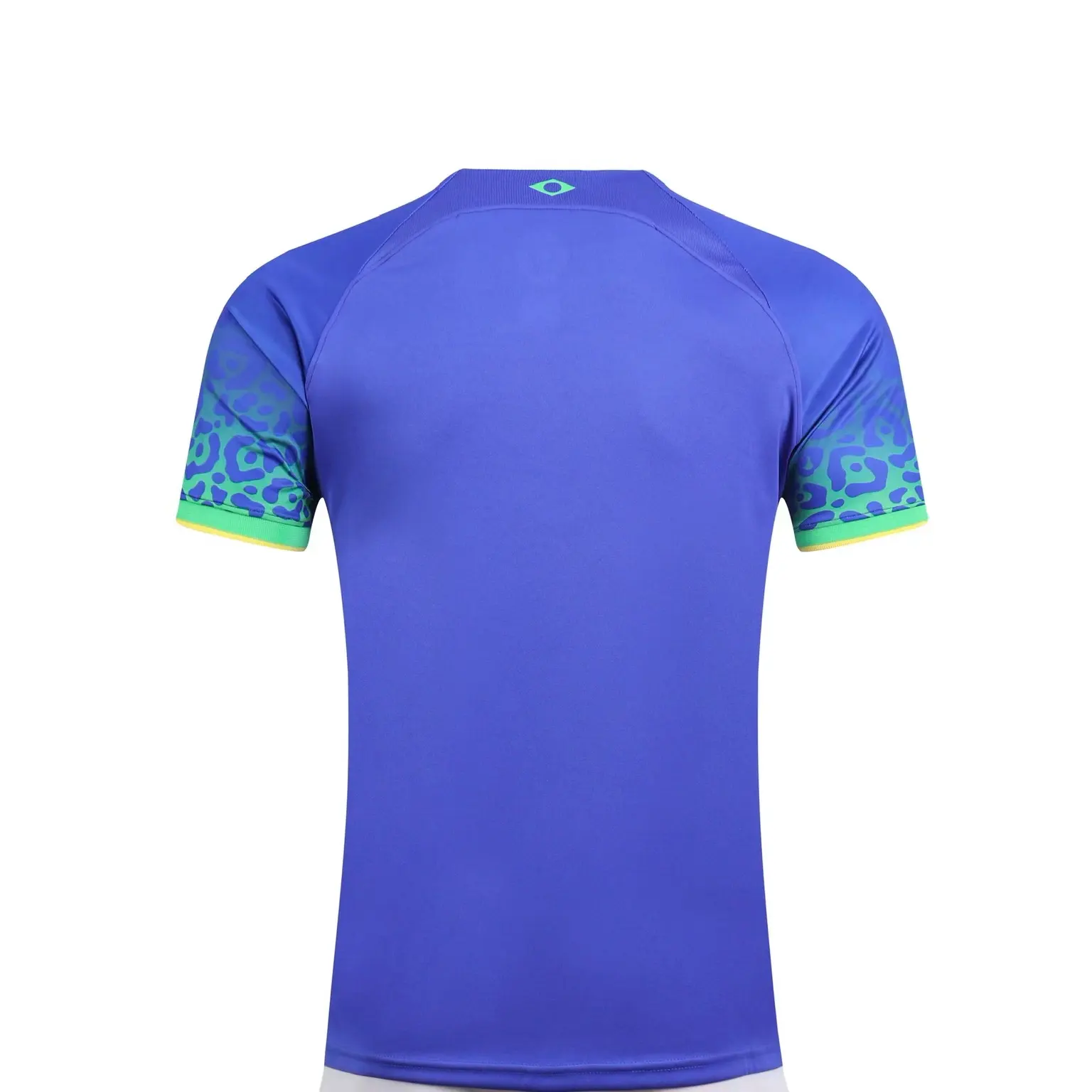 Conjunto de camiseta e moletom com estampa de camisa de futebol Brasil Away personalizada para adultos roupas esportivas