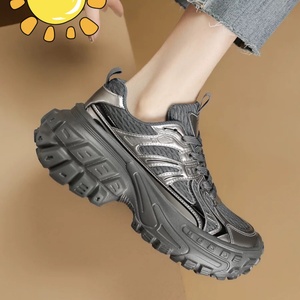 Của phụ nữ cũ CHA Mùa Xuân/Mùa Hè Phong cách mới dày đứng đầu cao gót <span class=keywords><strong>berta</strong></span> thoáng khí mềm thoải mái ren-up thời trang thể thao chạy - Product Image 6