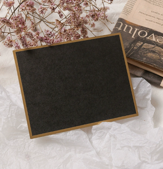 Carte noire sur le mot