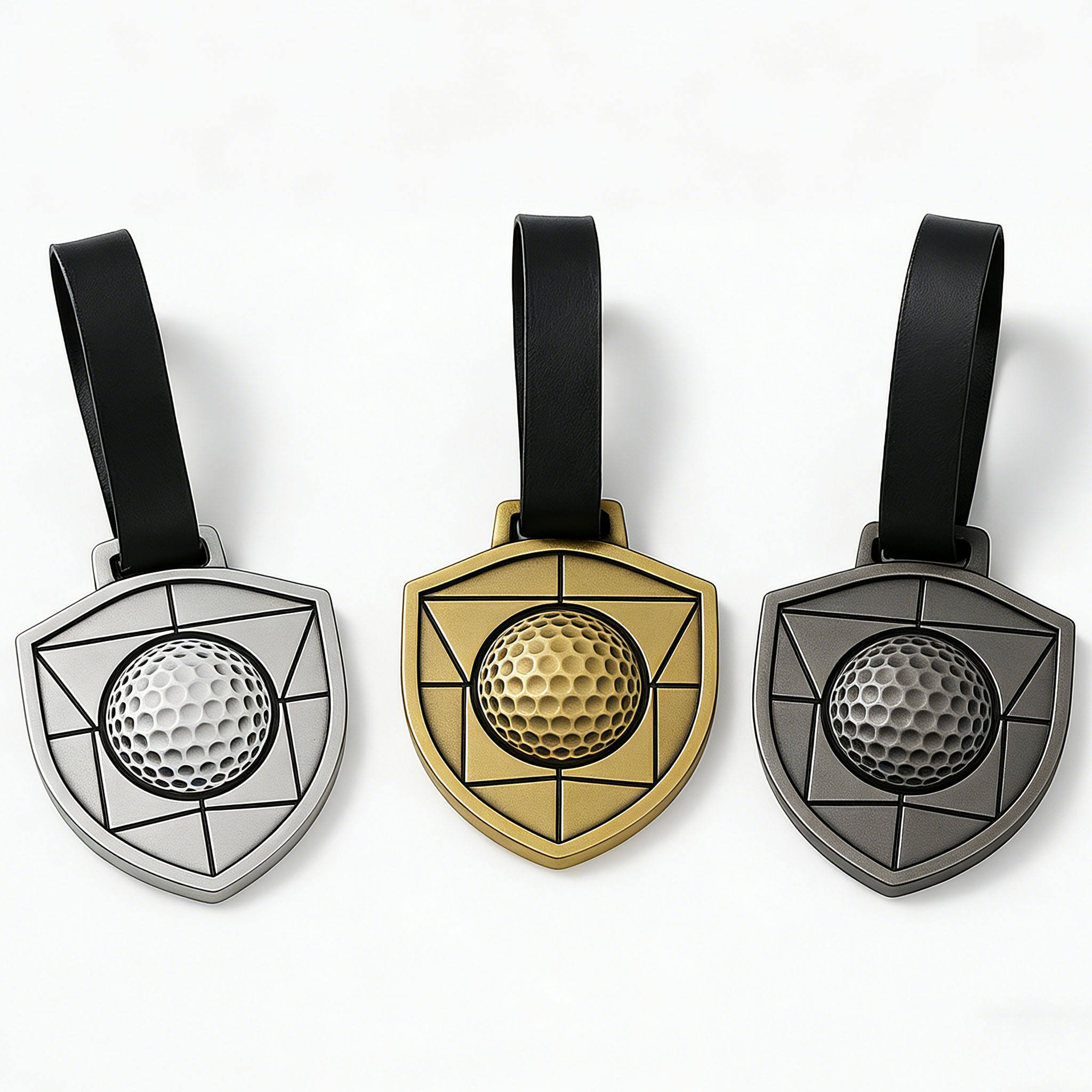 Étiquette de sac de golf