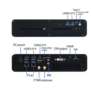 M.2 Nvme SSD 2x DDR4 Gaming 4GB GDDR5 ile güçlü Intel i7 i7 Mini PC oyun ve stüdyo için kullanılabilir abd/CN/ab fiş türleri - Product Image 6