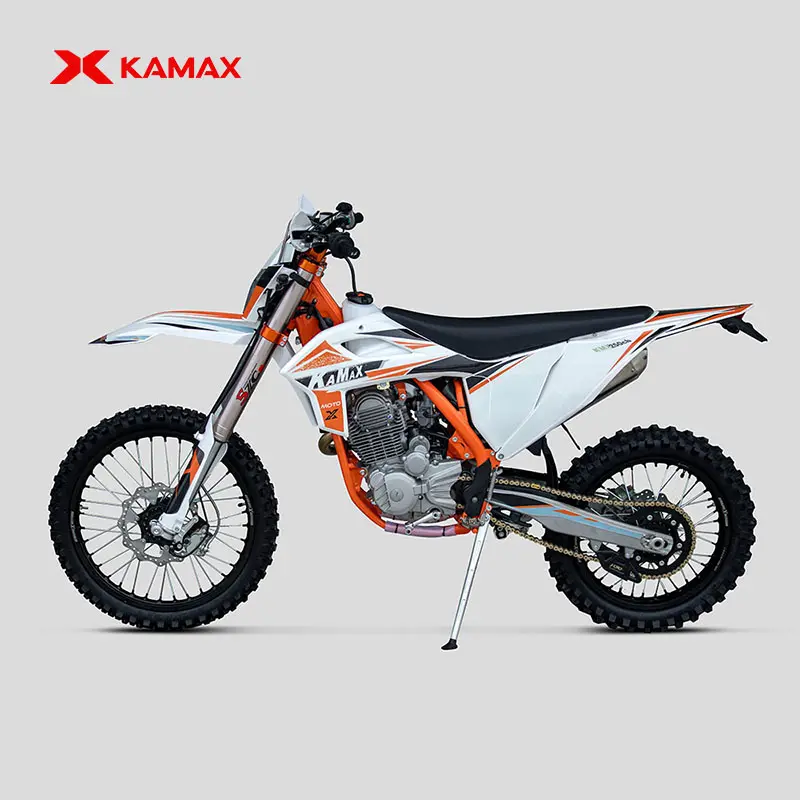 Moto tout-terrain KAMAX haute vitesse Enduro 250cc 4 temps Motocross 250cc Moto tout-terrain à essence moteur cross