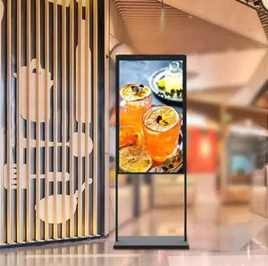 55 "<span class=keywords><strong>LCD</strong></span> chiosco pubblicità Poster Screen Touch Display piano in piedi digitale alta qualità Digital Display della finestra segnaletica