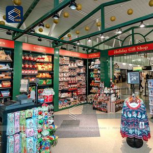 Tùy Chỉnh Bán Lẻ Kỳ Nghỉ Quà Tặng Cửa Hàng Hiển Thị Giá <span class=keywords><strong>Modular</strong></span> Lễ hội Sản Phẩm Hiển Thị Đứng Giáng Sinh Cửa Hàng May Mặc Giá Kẹo Đồ Chơi Kệ - Product Image 4