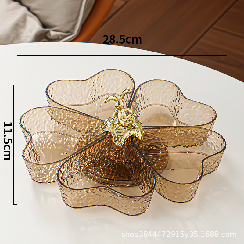 Spinner de conejo de oro ámbar