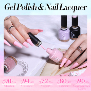 BORN PRETTY PRO 15ml <strong>DUO</strong> Same Color UV Gel <strong>Kit</strong> HEMA Free Organic 2 in 1 Color Matching Gel Polish and Nail Lacquer Combo Set - Product Image 4