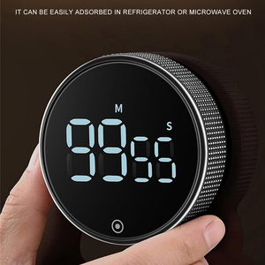 Dropshipme Timer digitale Smart Timer magnetico elettronico cottura conto alla rovescia orologio LED meccanico promemoria allarme accessori da cucina - Product Image 3