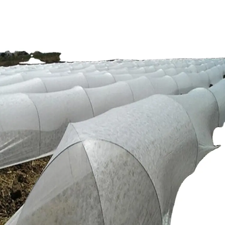 Pacciamatura coperta di gelo agricoltura copertura del terreno panno in pile da giardino Anti gelo copertura vegetale Spunbonded tessuto Non tessuto