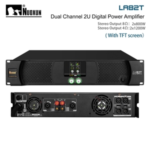 LA82T 800 watt büyük güç amplifikatörü güç profesyonel 800 W * 2 sınıf D yüksek kalite 2 kanal - Product Image 5