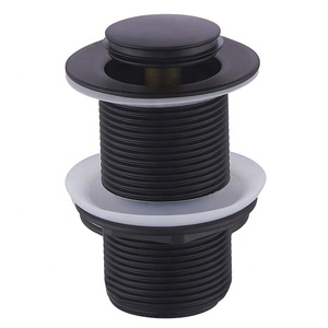 Scolapiatti per lavabo da bagno in fabbrica diretta in cina con scarico a scomparsa in ottone troppopieno - Product Image 6
