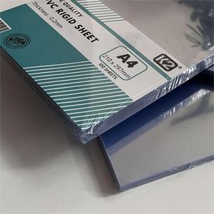 リジッドA4PVCシートプラスチックカバーブックPVCバインディングカバーバインディングカバー用クリアPVCシート