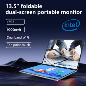 14 Polegada Tela Dupla Touchscreen 2.5K Intel 12ª Geração 16G DDR4 512GB SSD N150 Carregamento Rápido Teclado Inglês Novo Laptop de 14 Polegadas