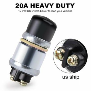 2 pezzi 50A 12V interruttore della pista della barca dell'auto batteria avviamento del motore avviamento dell'accensione con pulsante - Product Image 4