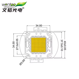 高出力LEDライト50w 60w 70w 80w 100w強力な高品質LEDチップ交換用 - Product Image 6