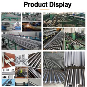 SBR Round <strong>Linear</strong> <strong>Guide</strong> <strong>Rail</strong> with <strong>Linear</strong> <strong>Rail</strong> Shaft Support for <strong>Linear</strong> Motion System <strong>Linear</strong> <strong>Guide</strong> Shaft - Product Image 5