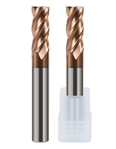 XCJ karbür frezeler CutterHRC55 4 flüt kaplı frezeler CNC makinesi araçları karbür freze kesicisi - Product Image 6