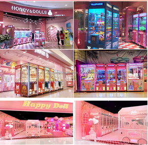 لعبة تعمل بقطع النقود المعدنية بارك من Funplay Park Vending Arcade Claw آلة مع فاتورة Acceptor - Product Image 6