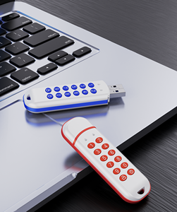 New ABS Digital <strong>Encrypted</strong> USB <strong>Flash</strong> Drive Plastic Key Password Protection <strong>Flash</strong> Disk Multi Colors Green - Product Image 6