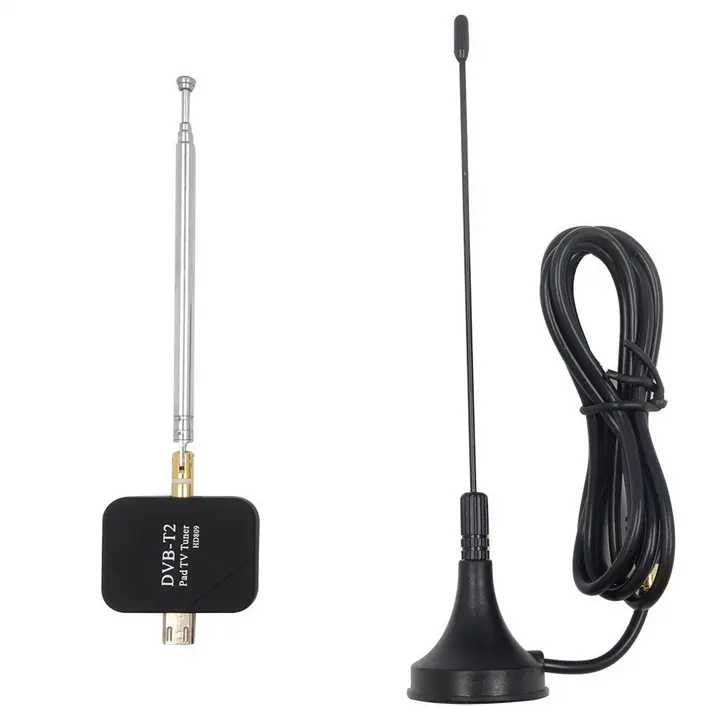 Micro USB Portable HD Digital TV Empfänger DVB-T2/T TV Stick Tuner USB TV Tuner für Android Pad und Telefon