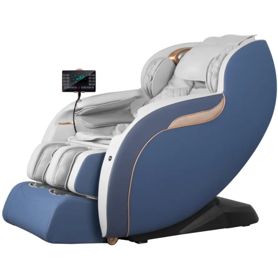 เก้าอี้นวดหุ่นยนต์เฟอร์นิเจอร์ห้องนอน4D นวดด้วยแรงโน้มถ่วงเป็นศูนย์ชิอัตสึแบบญี่ปุ่นหรูหราพร้อมแอปอัจฉริยะ