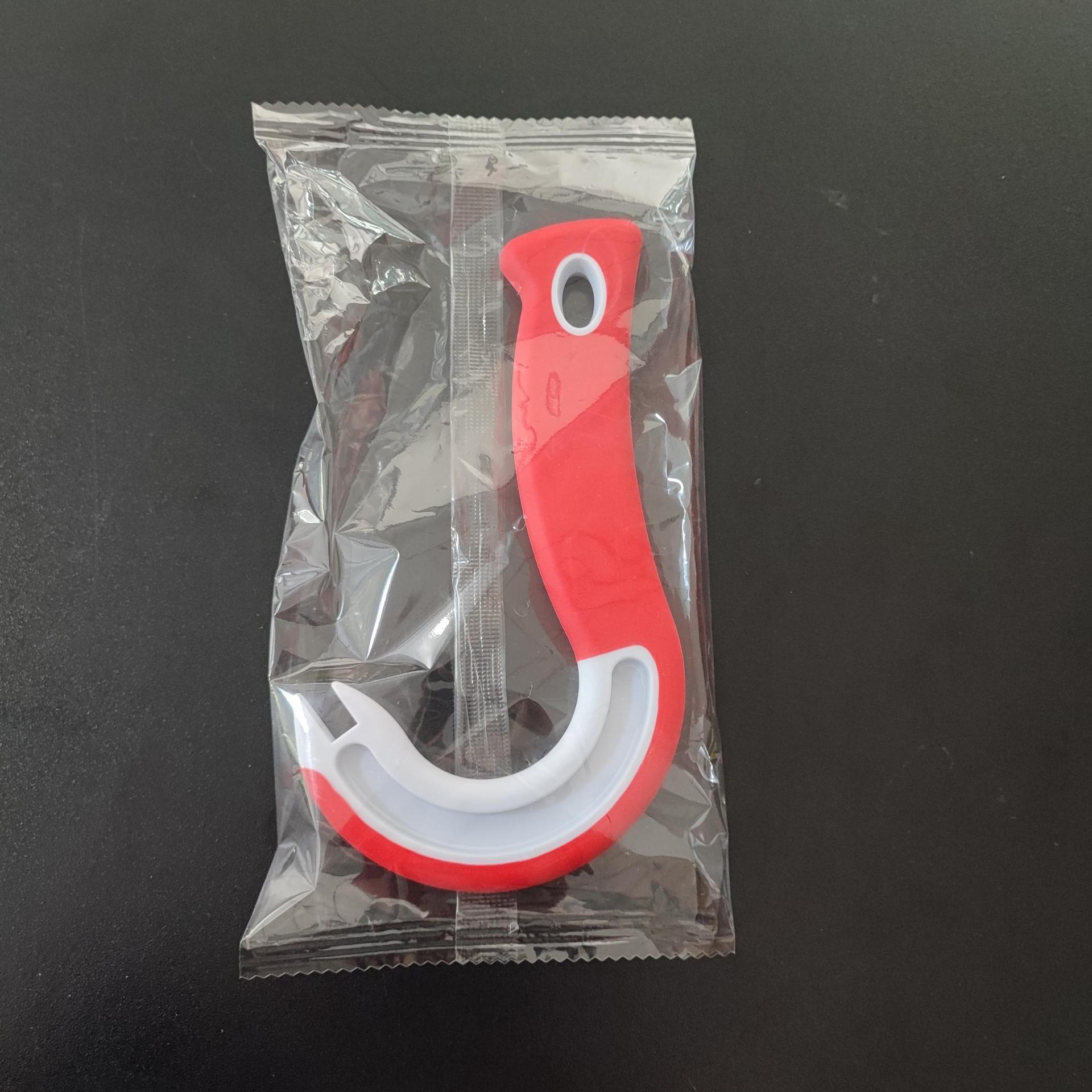 Emballage OPP rouge et blanc