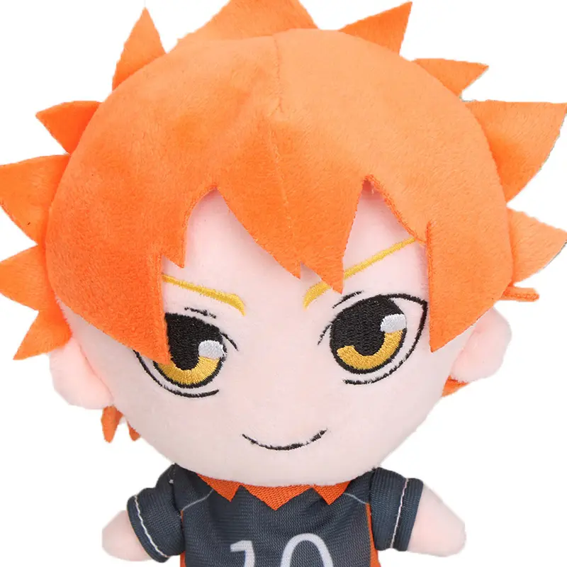 20cm Haikyuu Anime voleybol yumuşak dolması bebek #9 #10 Hinata Shoyo Tobio Kageyama peluş yastık çocuk oyuncak