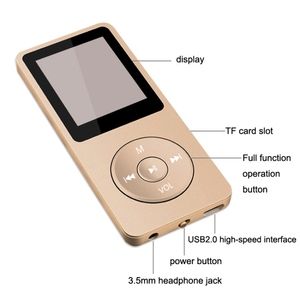 Mini reproductor de vídeo MP4 ultradelgado, con pantalla USB 2,0, Radio FM, reproductores de MP4, tarjeta de alta calidad - Product Image 3
