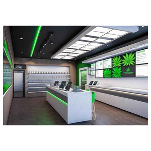 Khói cửa hàng hiển thị thiết kế nội thất xì gà hiển thị Showcase thuốc lá kệ trưng bày tủ cho các cửa hàng bán lẻ - Product Image 1