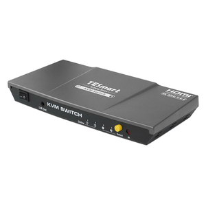 TESmart HDMI <strong>KVM</strong> Switcher 2x1 Support Switching HDCP 2.2 Analog L/R <strong>Kvm</strong> <strong>Switch</strong> 2 Port 60hz - Product Image 1