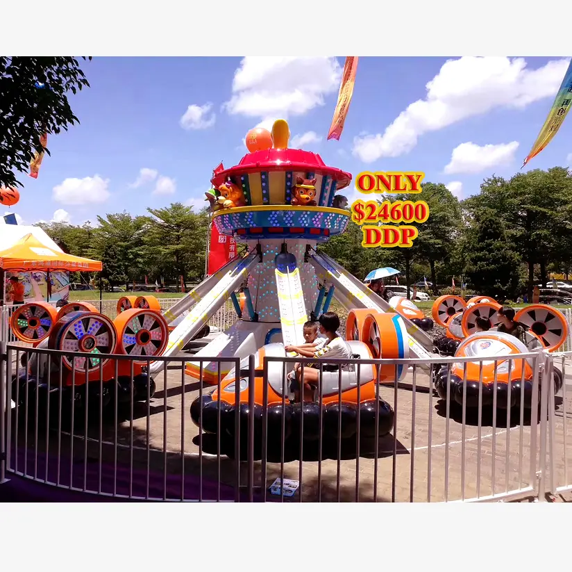 Amusement Park rides Playground Equipments FRP product Hydraulic System Used Self Control Plane for sale