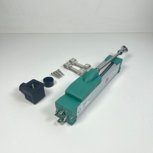 Robusto trasduttore lineare di spostamento 50-1250mm, IP65, 4-20mA/0-10V, sensore di spostamento lineare dell'asta dell'acciaio inossidabile - Product Image 1