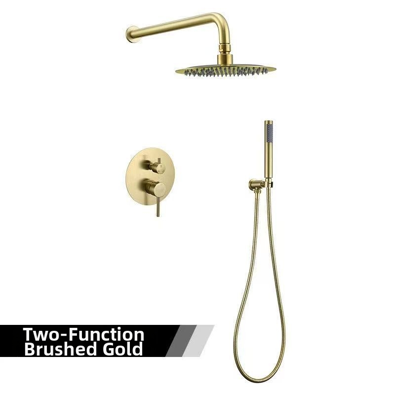 Brosse dorée à 2 fonctions